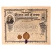 Image 1 : International Cross & Crown Certificate 1911 [155848]