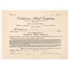 Image 1 : California Alkali Co. Stock Cert 1920 [176866]