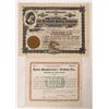 Image 1 : Clay Cos. - Stock Certificate Pair [176857]