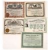 Image 1 : Elevator - Early Stock Certificate Mini Collection (6) [176733]