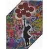 Image 1 : "BANSKY" Graffiti Artist - Canvas Wrap approx. 11 x 14"