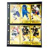 Image 1 : 1993-94 FLEER POWER PLAY POINT LEADERS Tall Boy Card Collection NM-MINT - 12 Cards -Mogilny,Bure,Rob