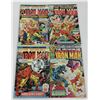 Image 1 : Marvel Comics The Invincible Iron Man 25 Cent Comic Lot of 4