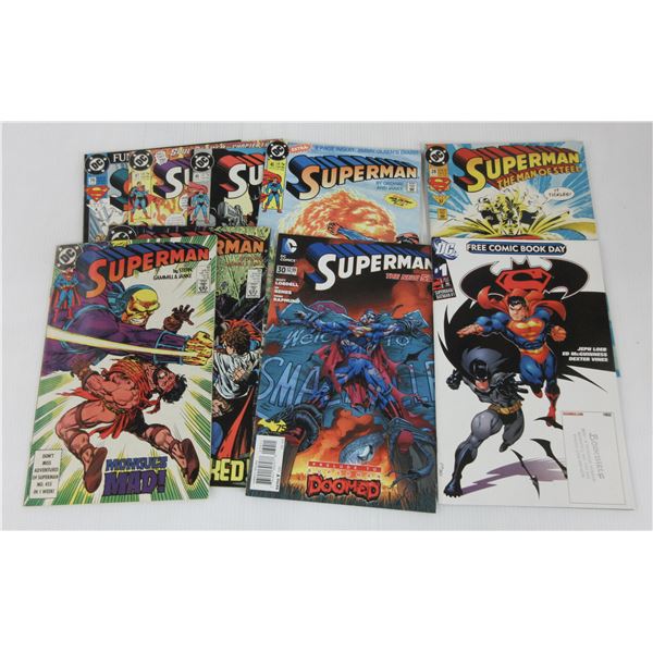 DC Comics Superman Lot of 18 - nice assortment