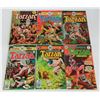 Image 1 : DC Comics Edgar Rice Burroughs Tarzan 20, 25 and 30 Cent Comic Lot of 6