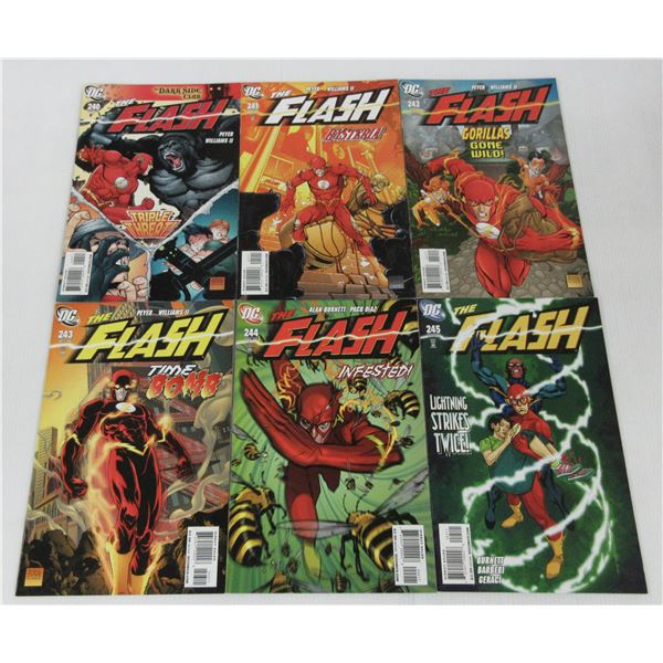 DC Comics The Flash Comic Lot of 6