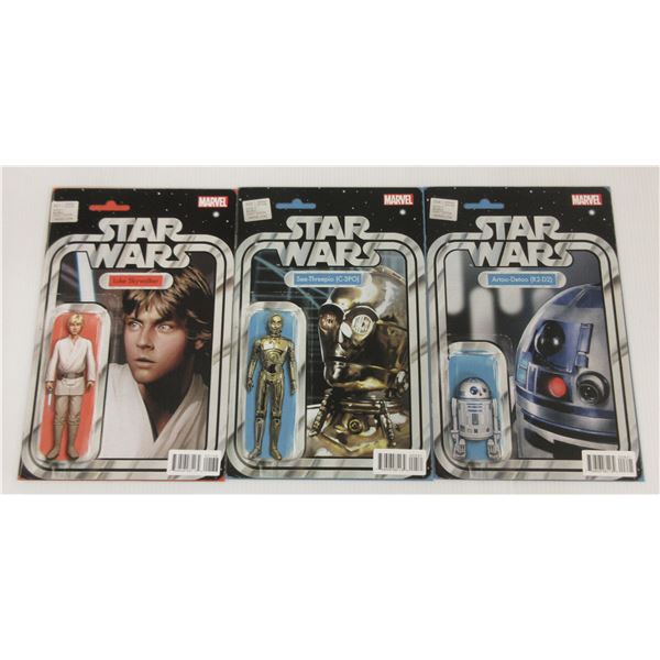 Marvel Comics Star Wars Variant Edition Comic Lot of 3