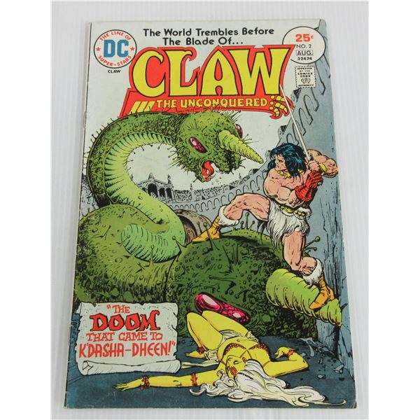 DC Comics Claw The Unconquered 25 Cent Comic No. 2