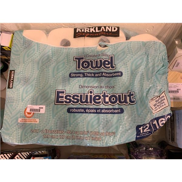 Kirkland signature paper towels