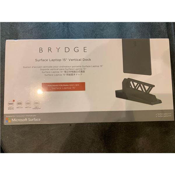 Brydge 15" vertical dock for microsoft surface pro tablet