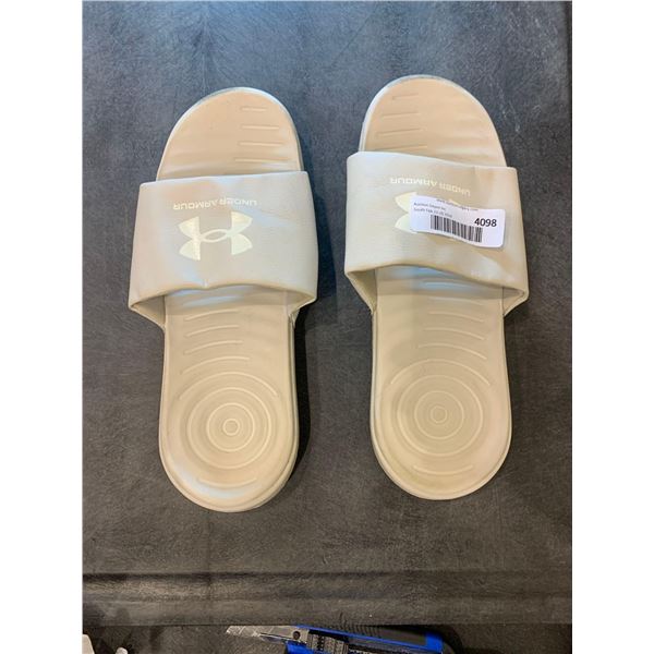 Under Armor slides / sandals mens size 10