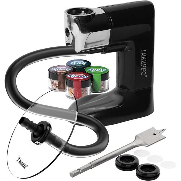 Handheld portable smoke infuser, infuse smoke flavour into food