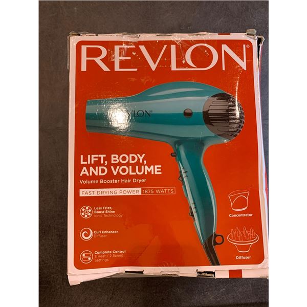 Revlon volume booster hair dryer