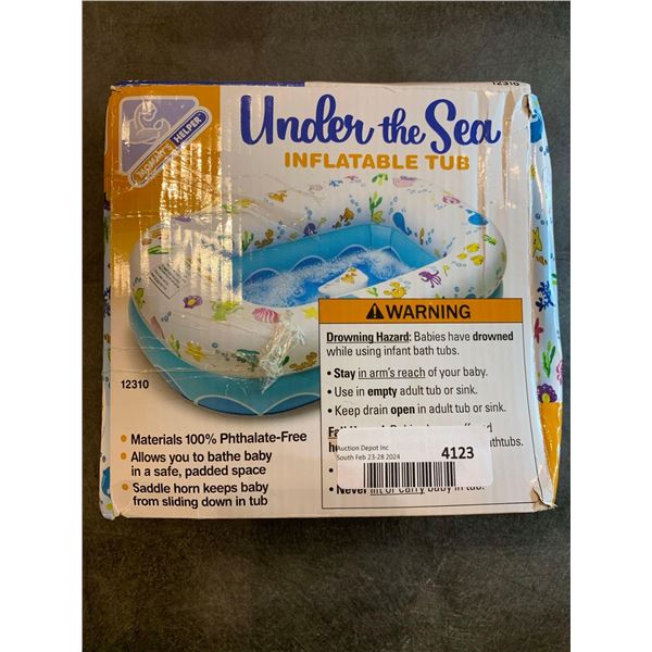Under the sea inflatable tub / baby bath tub