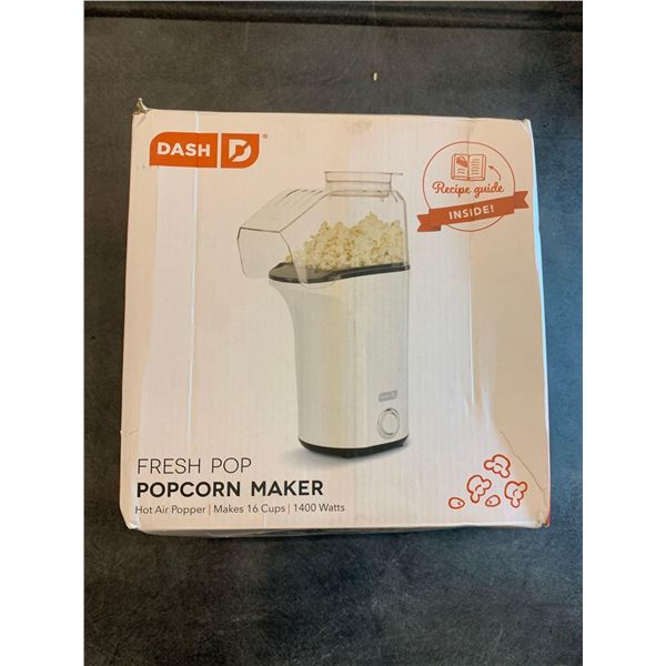 Dash fresh pop hot air popcorn maker