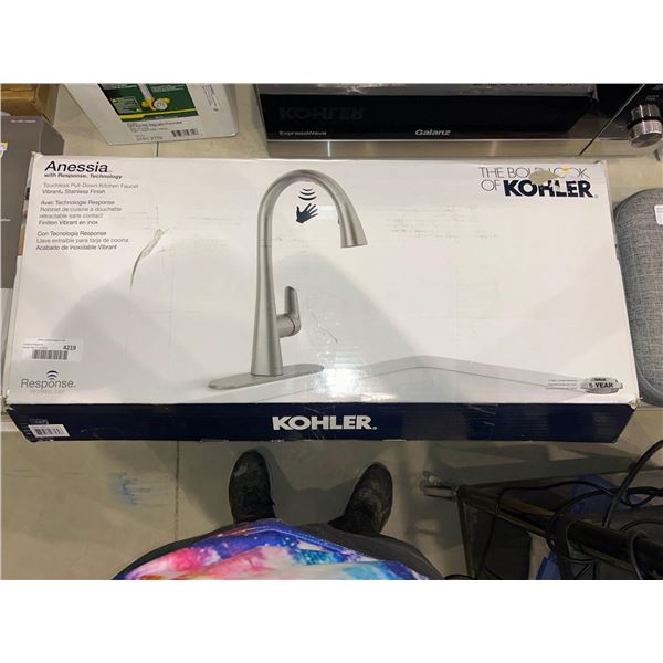 Kohler "Anessia" kitchen faucet with touch smart technology