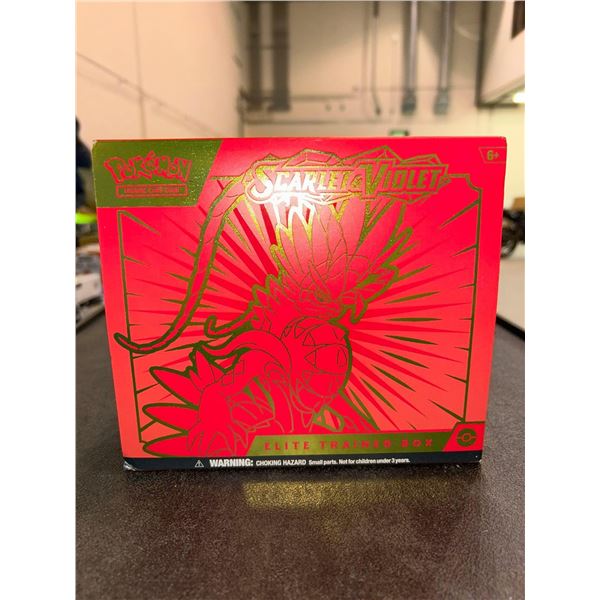 Pokemon scarlet & violet elite trainer box