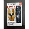 Image 1 : Stanfields 6 pack of classic boxer briefs mens underwear, size medium