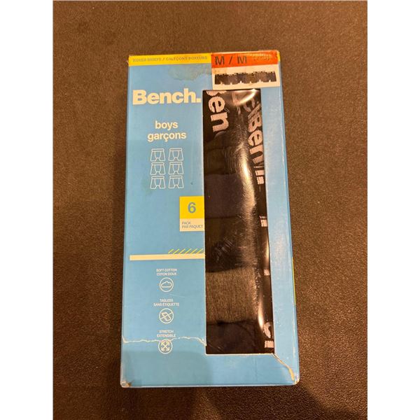 Bench. boys boxer brief underwear, 6 pack size medium