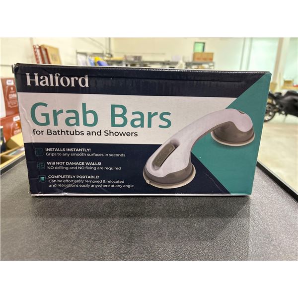 Halford grab bars / safety bars for bathtubs and showers