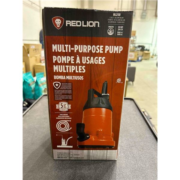 Red lion multi purpose utility pump