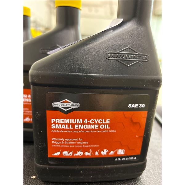 Briggs & Stratton premium 4-cycle small engine oil 12x535ml