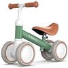 Image 1 : Baby balance bike, green in colour
