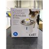 Image 1 : Catit stainless steel flower fountain / water fountain for cats and small pets