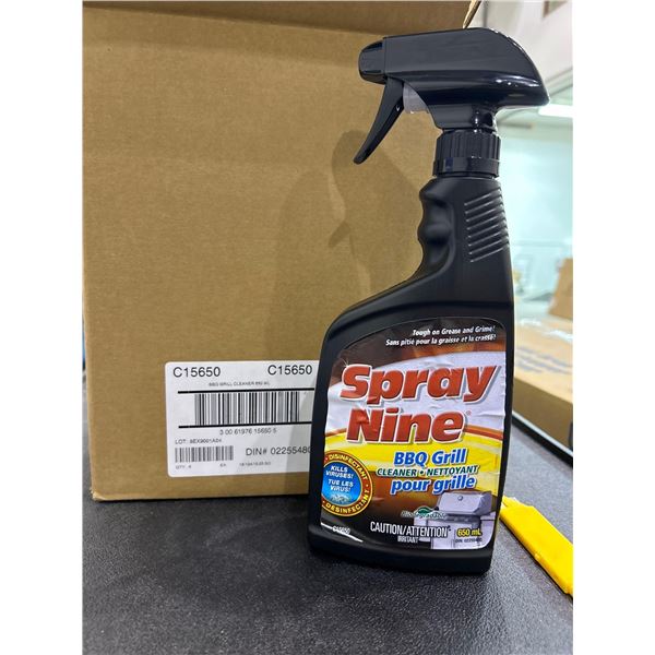 Spray 9 bbq gril cleaner 6x650ml