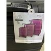 Image 4 : Atlantic 3 piece hard shell rolling luggage set