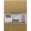 Image 2 : Vigo clear glass shower door 33 3/4" x 73 3/4"