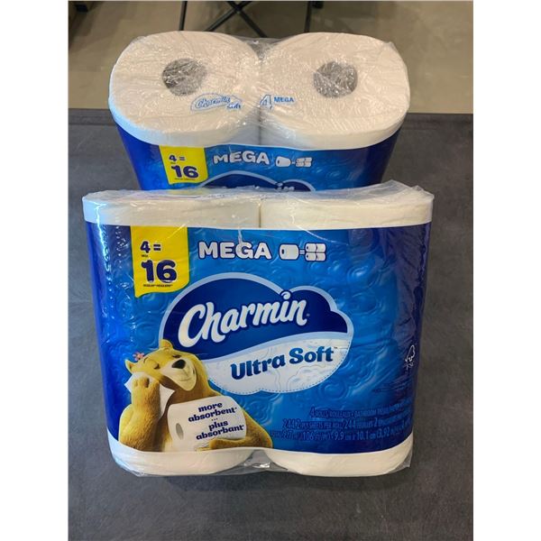 Charmin ultra soft toilet paper, lot of 16 rolls