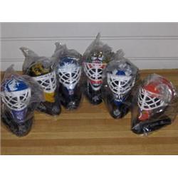 6 NHL GOALIE MASKS - NEVER OPENED