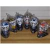 Image 1 : 6 NHL GOALIE MASKS - NEVER OPENED