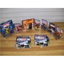 MARVEL SUPERHEROES DIE CAST CARS