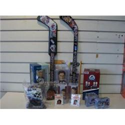 COLORADO AVALANCHE BOBBLEHEADS + OTHER COLLECTIBLE