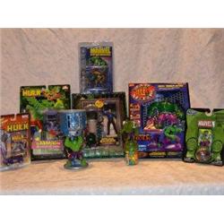 MARVEL COMICS HULK TOY ACTION FIGURES