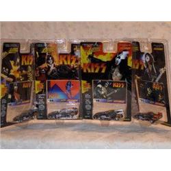KISS JOHNNY LIGHTNING DIE CAST CAR SET