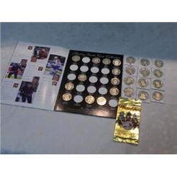 1996 HOCKEY GREATS COIN SET