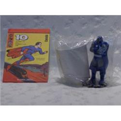 CDN SUPERMAN POSTAGE STAMPS + DARKSEID FIGURE CUP