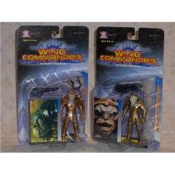 WING COMMANDER MOVIE VILLAIN ACTION FIGURES LOT