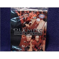 ESSO'S OLYMPIC HOCKEY HEROES JUMBO CARDS SET