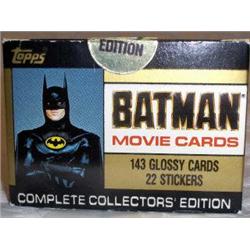 1989 TOPPS FACTORY SEALED BATMAN MOVIE CARDS
