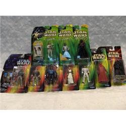 10 STAR WARS ACTION FIGURES