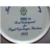 Image 4 : ROYAL COPENHAGEN 1985 PORCELAIN PLATE
