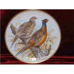 FRANKLIN 1979 PORCELAIN PLATE "PHEASANT"