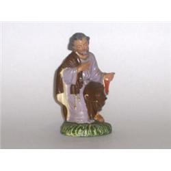 HAND-PAINTED KNEELING FIGURE #1