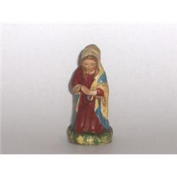 HAND-PAINTED WOMAN PRAYING