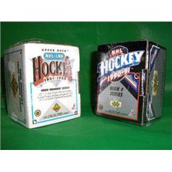 HOCKEY TRADING CARDS, 2 COMPLETE SETS