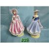 Musical Lady Figurines - Pink Lady Works, Blue Lady does not work